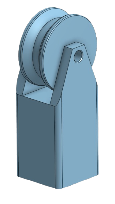 Mounting bracket for servo motor in robotic claw mechanism